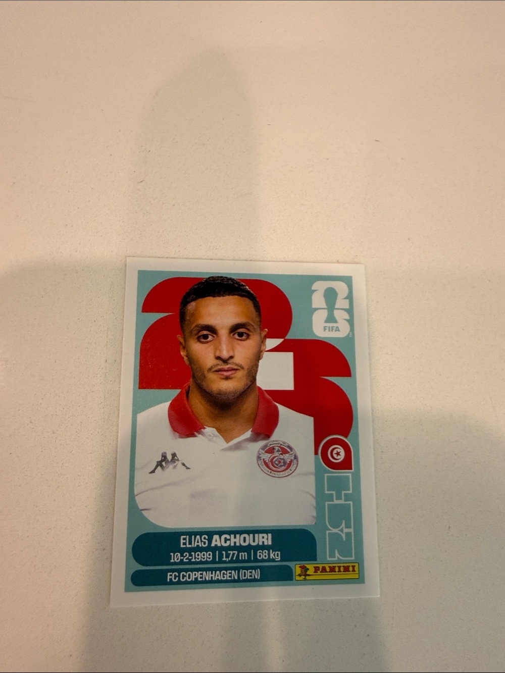 Panini sticker